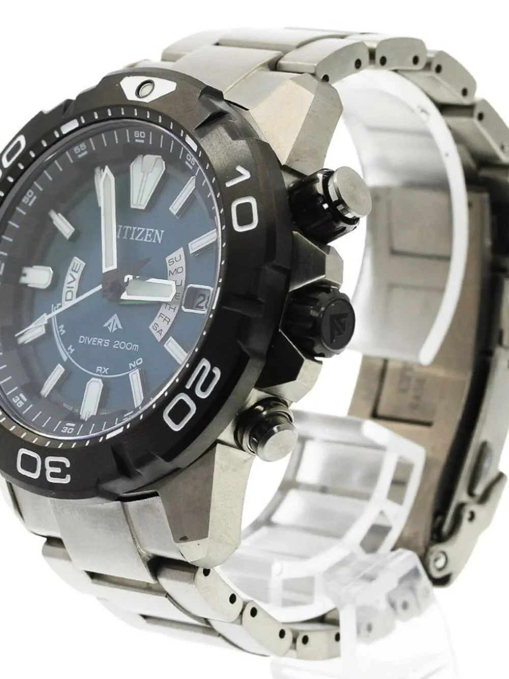 CITIZEN Promaster Marine H112-R012487/AS7145-69L Solar Powered Radio_961128